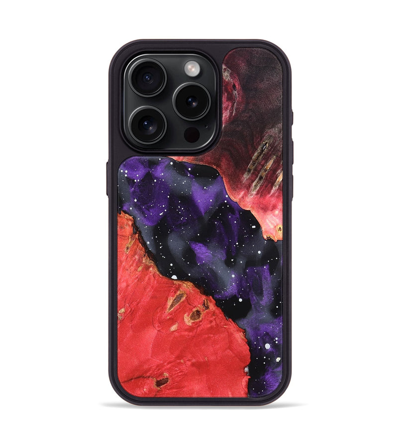 iPhone 15 Pro Wood Phone Case - Starla (Cosmos, 823485)