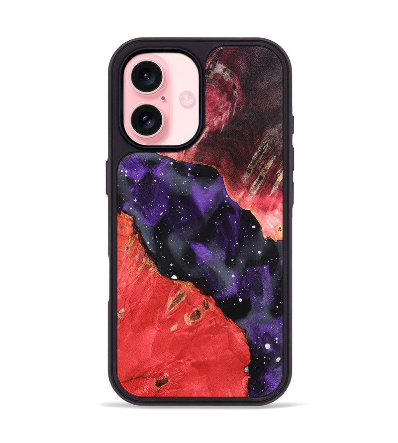 iPhone 16 Wood Phone Case - Starla (Cosmos, 823485)