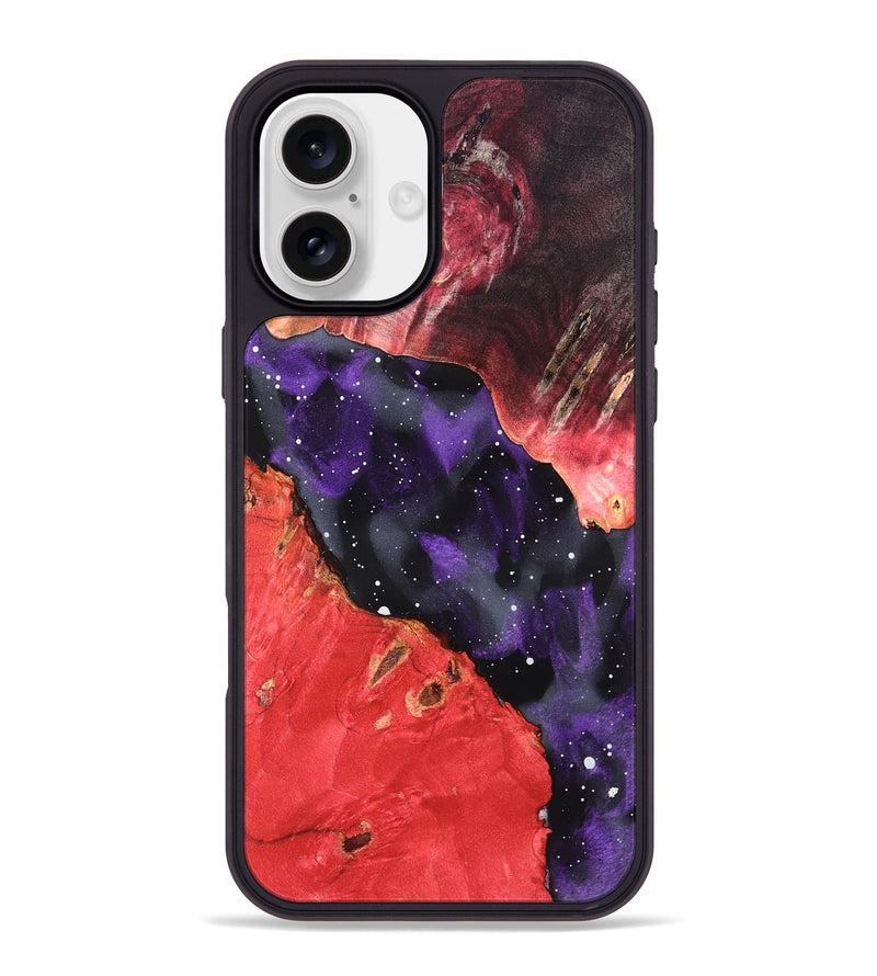 iPhone 16 Plus Wood Phone Case - Starla (Cosmos, 823485)