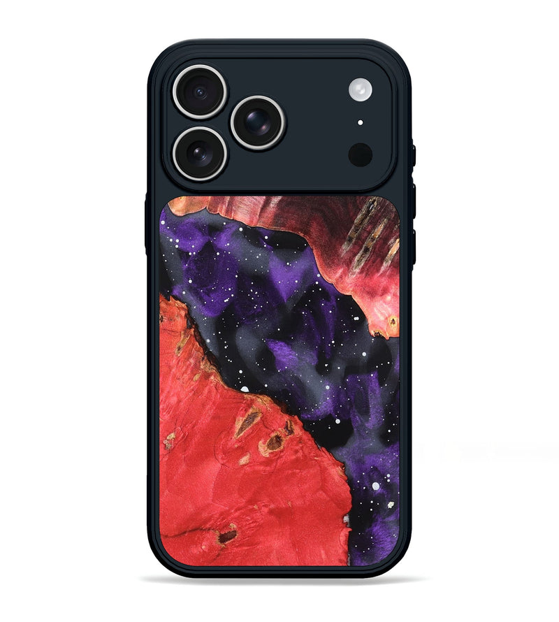 iPhone 17 Pro Max Wood Phone Case - Starla (Cosmos, 823485)