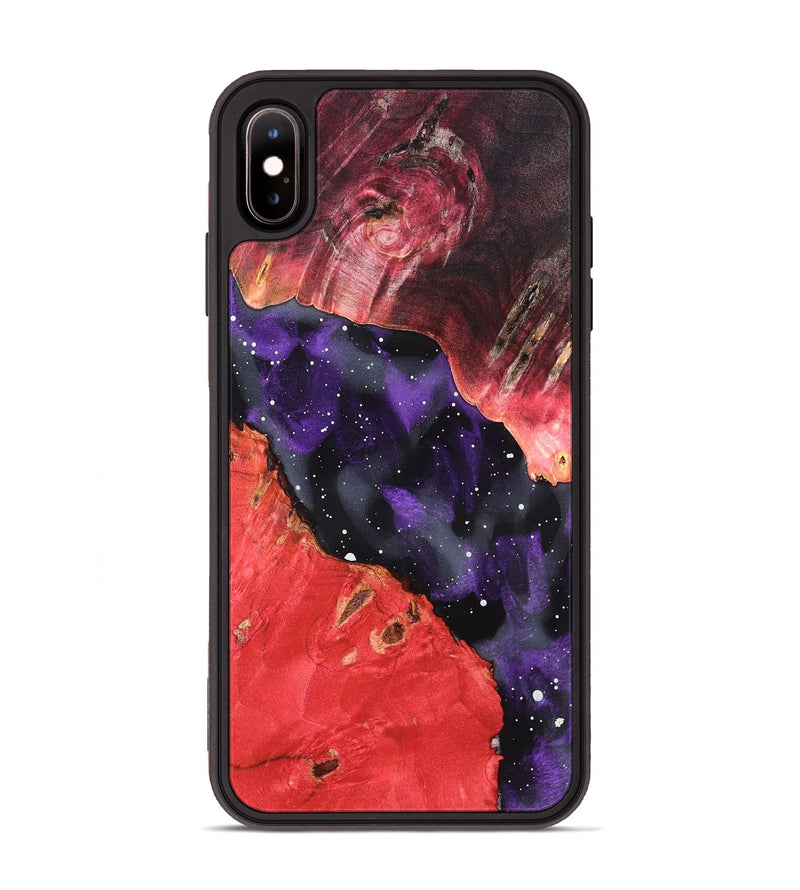 iPhone Xs Max Wood Phone Case - Starla (Cosmos, 823485)