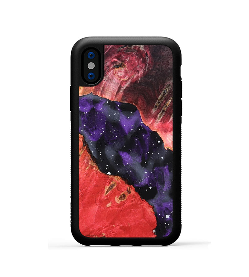 iPhone Xs Wood Phone Case - Starla (Cosmos, 823485)