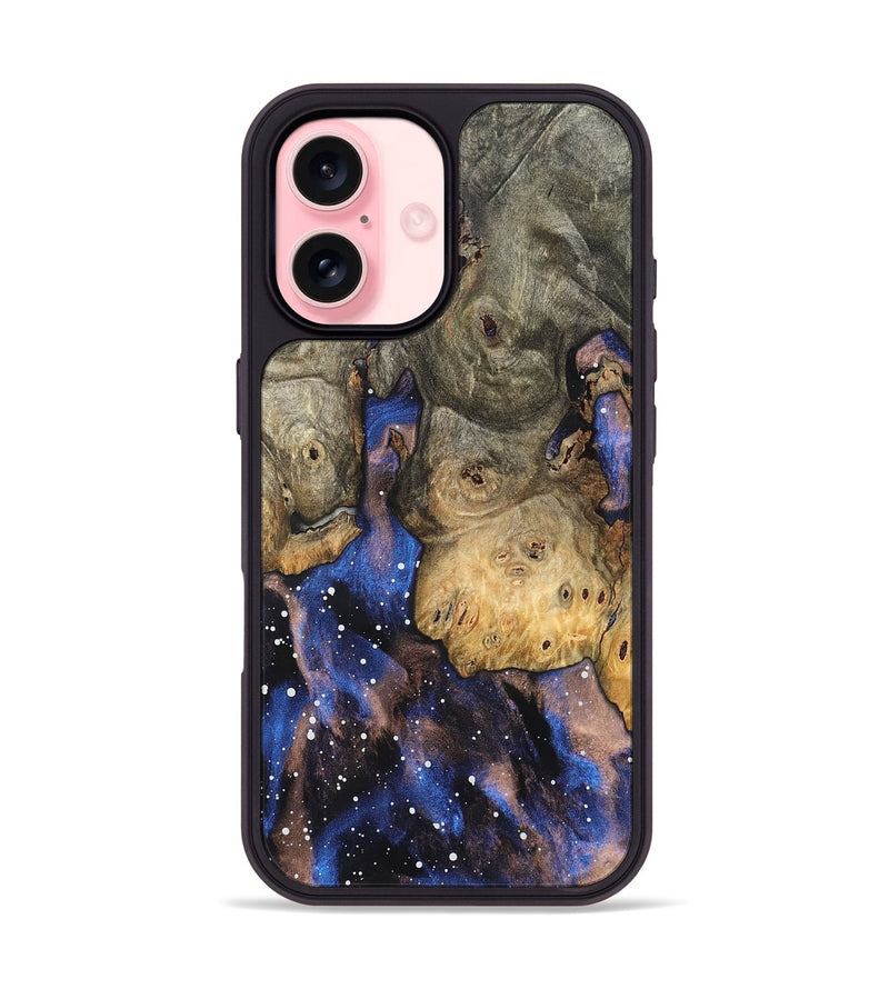 iPhone 16 Wood Phone Case - Kattie (Cosmos, 823488)