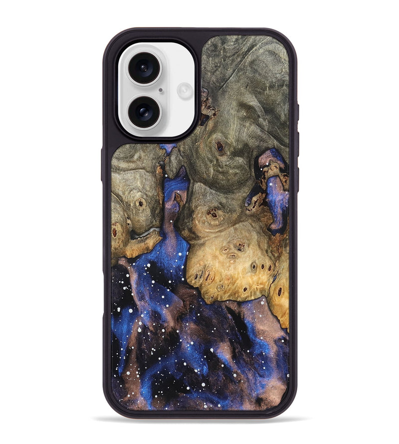 iPhone 16 Plus Wood Phone Case - Kattie (Cosmos, 823488)