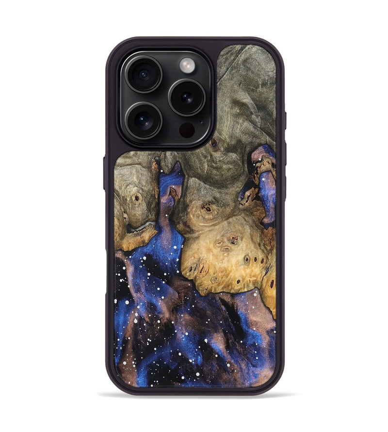 iPhone 16 Pro Wood Phone Case - Kattie (Cosmos, 823488)