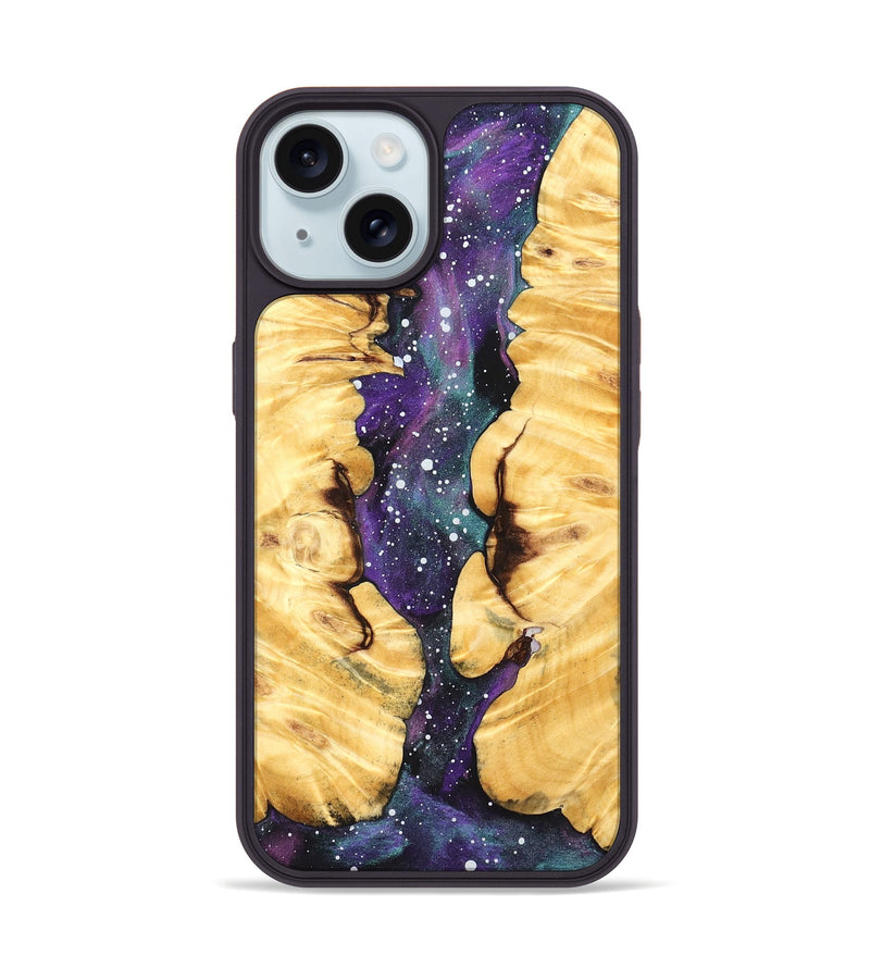 iPhone 15 Wood Phone Case - Macie (Cosmos, 823491)