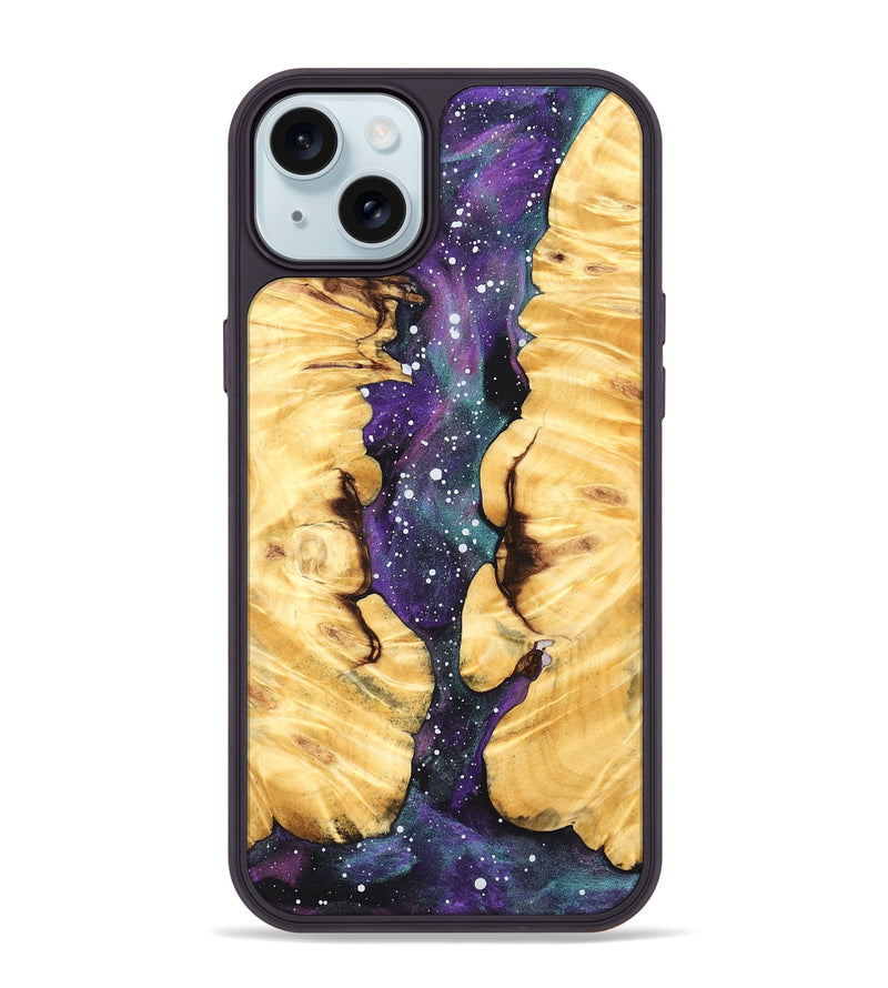 iPhone 15 Plus Wood Phone Case - Macie (Cosmos, 823491)