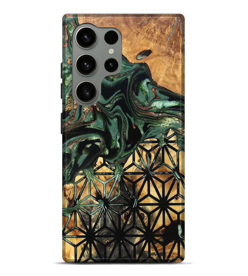 Galaxy S24 Ultra Wood Live Edge Phone Case - Ryne (Pattern, 823492)