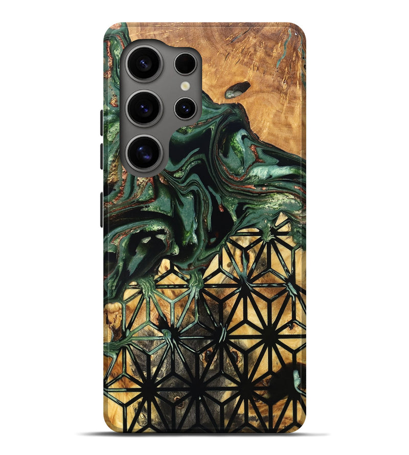 Galaxy S25 Ultra Wood Live Edge Phone Case - Ryne (Pattern, 823492)