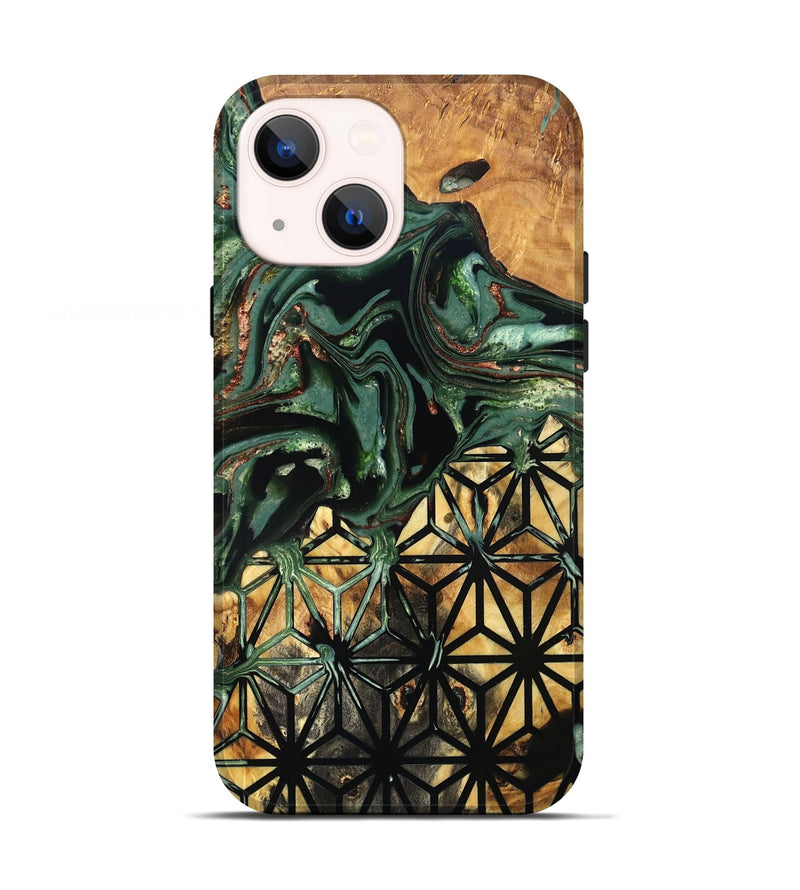 iPhone 13 Wood Live Edge Phone Case - Ryne (Pattern, 823492)