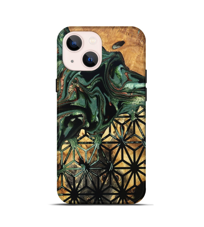 iPhone 13 mini Wood Live Edge Phone Case - Ryne (Pattern, 823492)