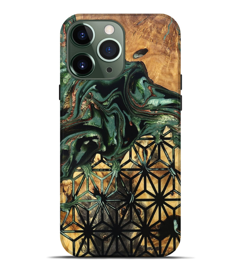 iPhone 13 Pro Max Wood Live Edge Phone Case - Ryne (Pattern, 823492)