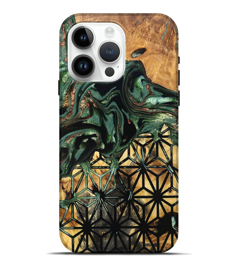 iPhone 15 Pro Max Wood Live Edge Phone Case - Ryne (Pattern, 823492)