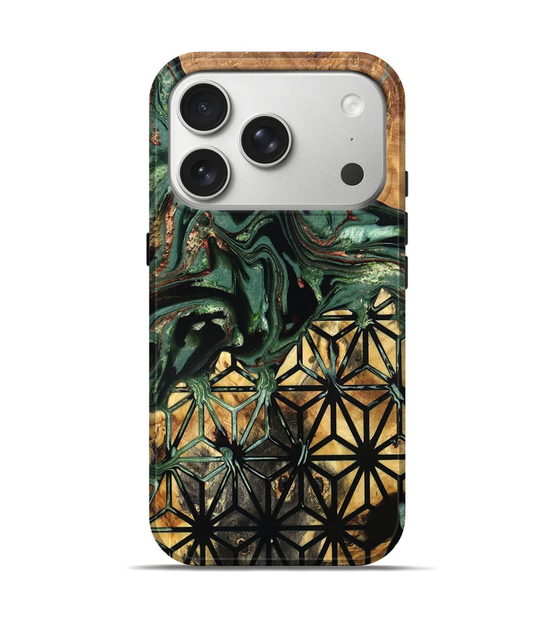 iPhone 17 Pro Wood Live Edge Phone Case - Ryne (Pattern, 823492)