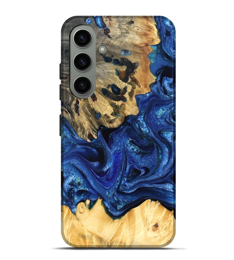 Galaxy S24 Plus Wood Live Edge Phone Case - Roma (Blue, 823496)