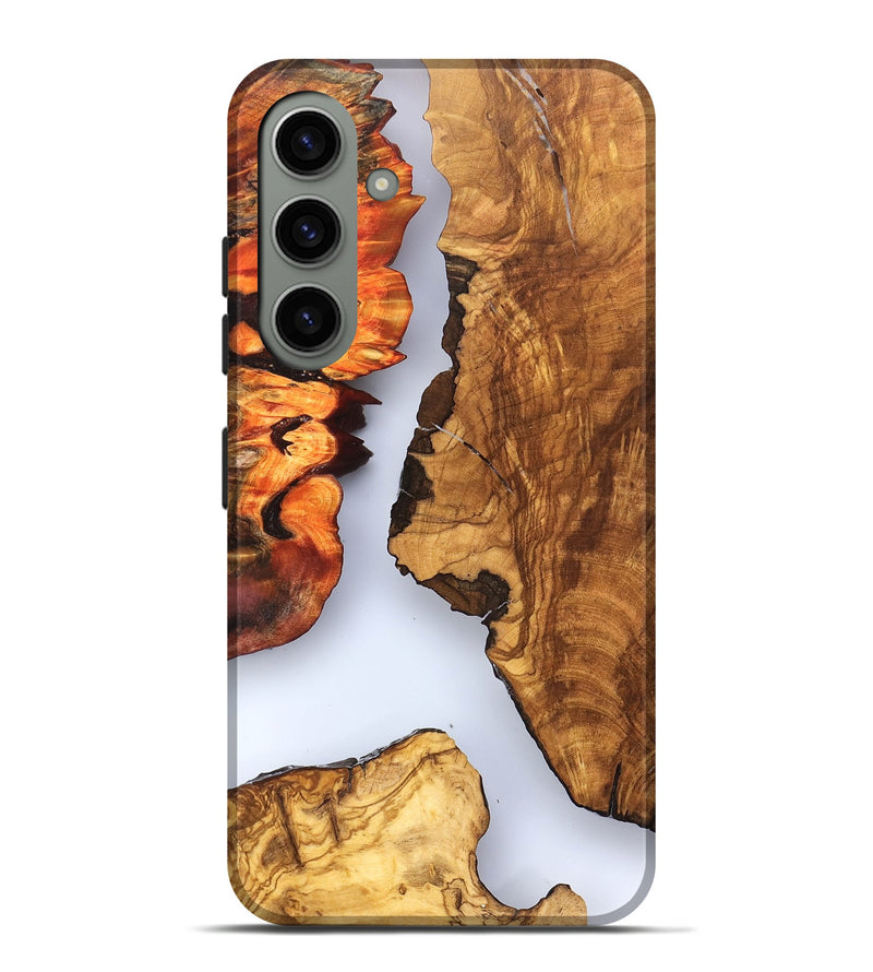 Galaxy S24 Plus Wood Live Edge Phone Case - Bria (Clear, 823501)