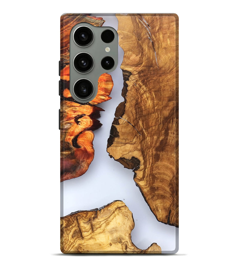 Galaxy S24 Ultra Wood Live Edge Phone Case - Bria (Clear, 823501)