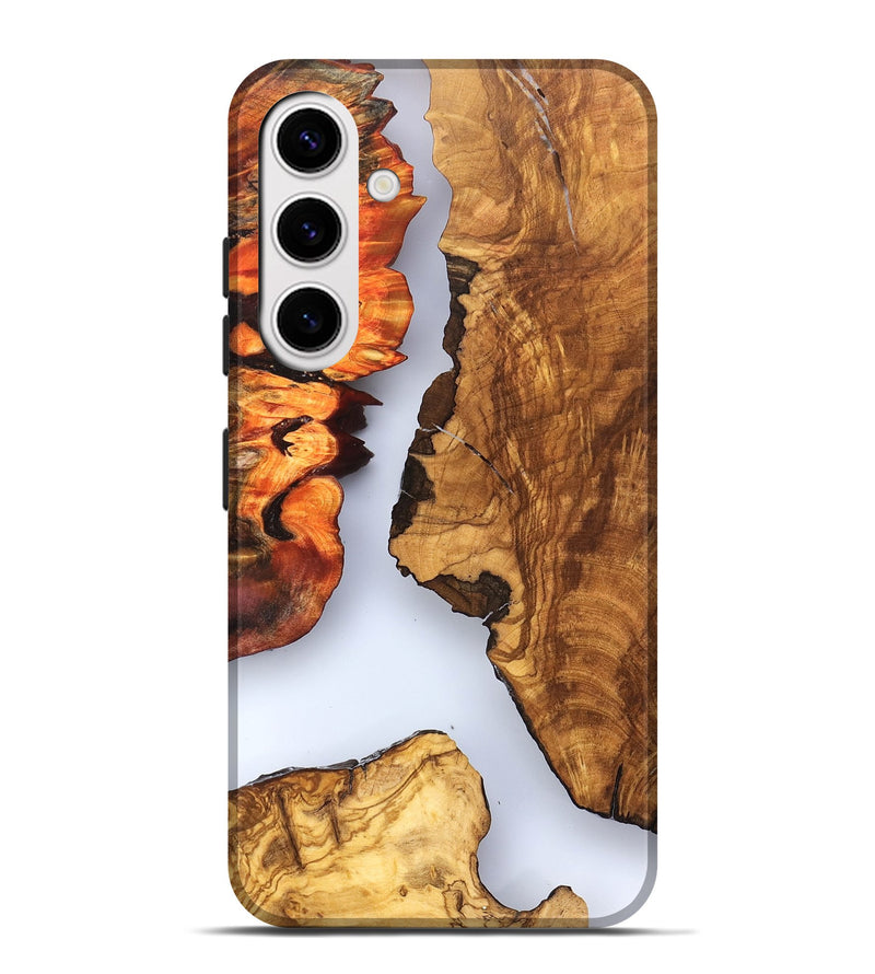 Galaxy S25 Plus Wood Live Edge Phone Case - Bria (Clear, 823501)
