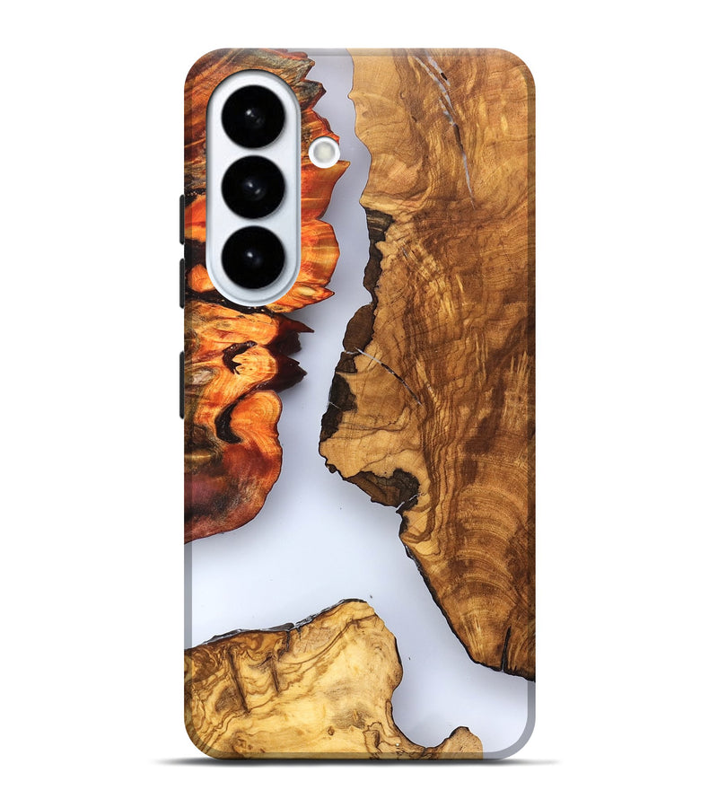 Galaxy S26 Plus Wood Live Edge Phone Case - Bria (Clear, 823501)