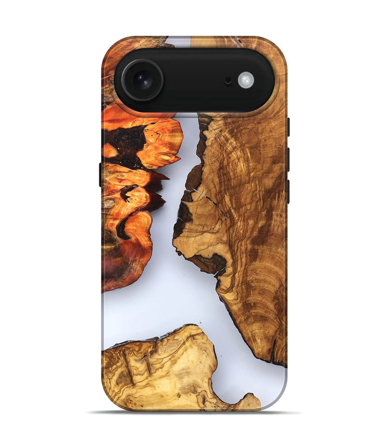 iPhone 17 Air Wood Live Edge Phone Case - Bria (Clear, 823501)