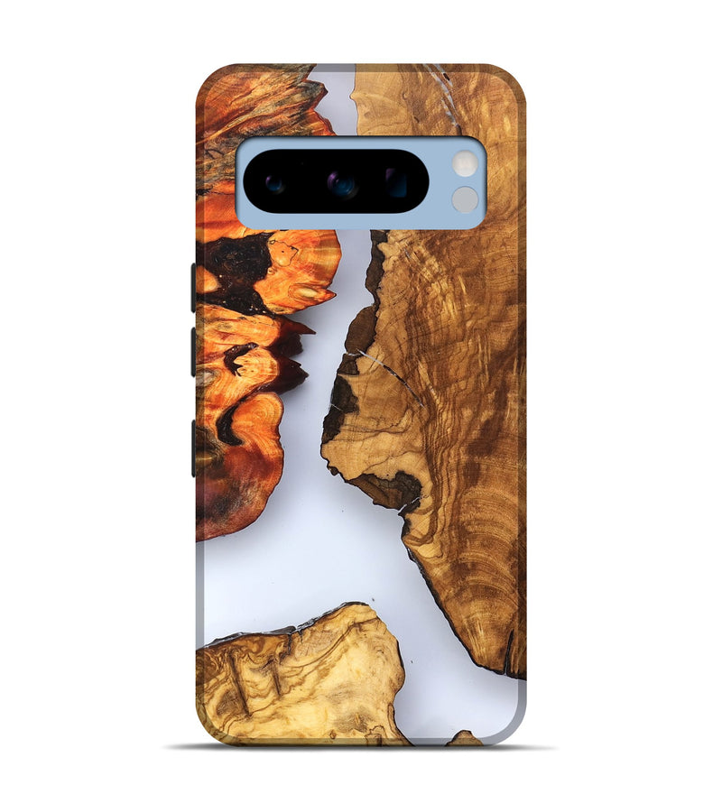 Pixel 8 Pro Wood Live Edge Phone Case - Bria (Clear, 823501)