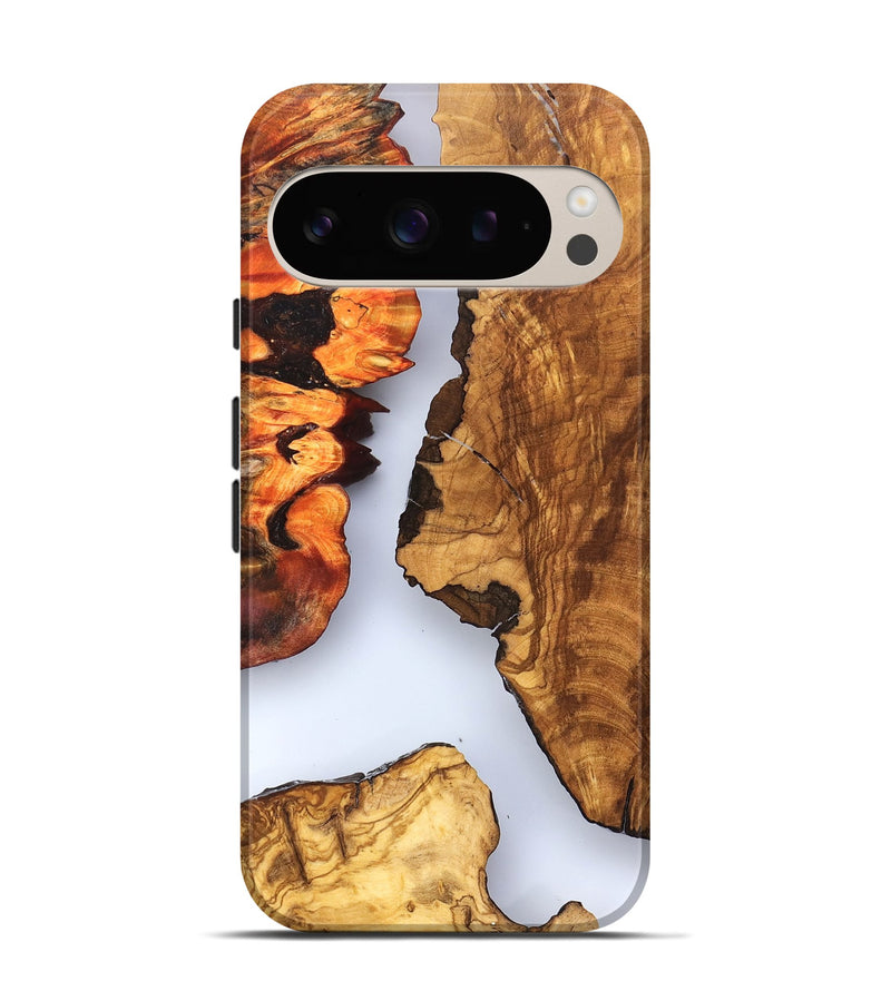 Pixel 9 Wood Live Edge Phone Case - Bria (Clear, 823501)