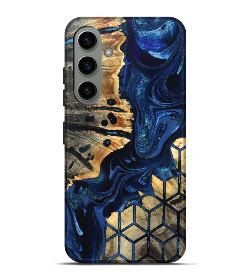 Galaxy S24 Plus Wood Live Edge Phone Case - Almon (Pattern, 823504)
