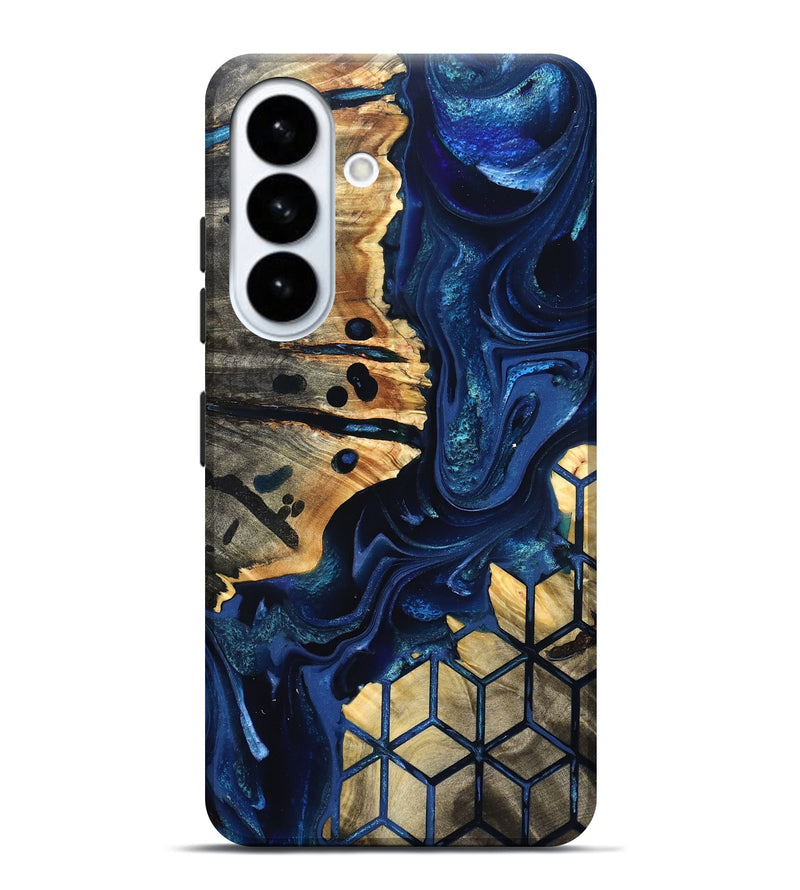 Galaxy S26 Plus Wood Live Edge Phone Case - Almon (Pattern, 823504)