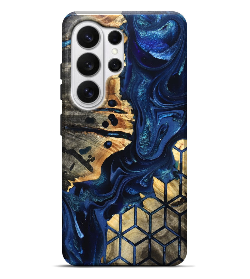 Galaxy S26 Ultra Wood Live Edge Phone Case - Almon (Pattern, 823504)