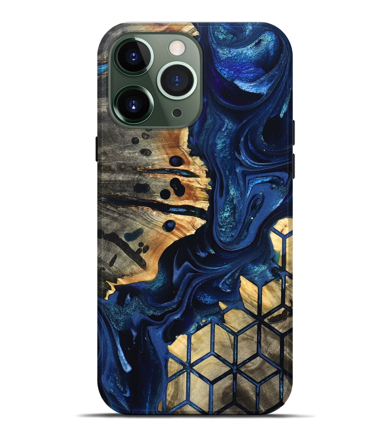 iPhone 13 Pro Max Wood Live Edge Phone Case - Almon (Pattern, 823504)