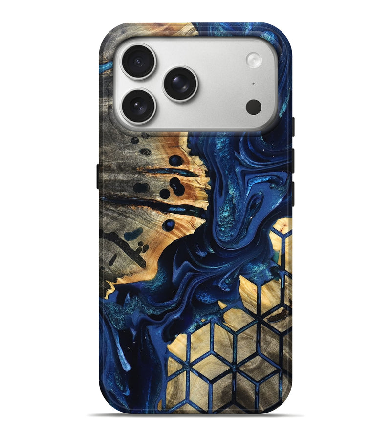iPhone 17 Pro Max Wood Live Edge Phone Case - Almon (Pattern, 823504)
