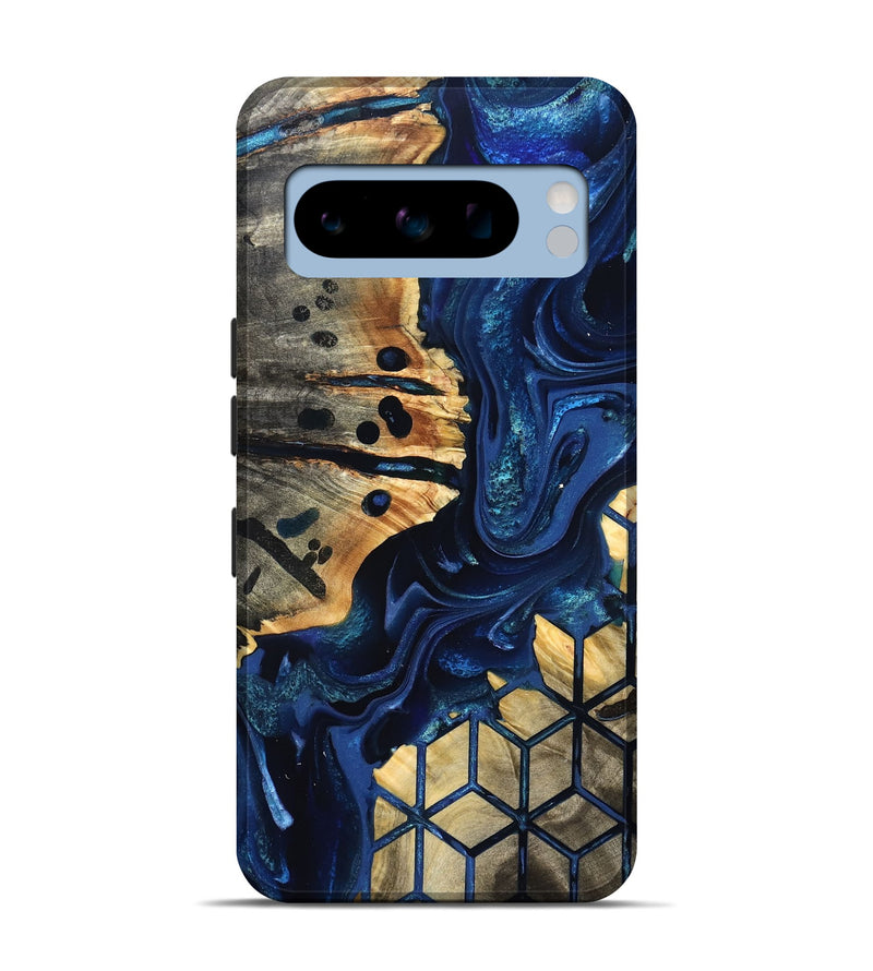 Pixel 8 Pro Wood Live Edge Phone Case - Almon (Pattern, 823504)