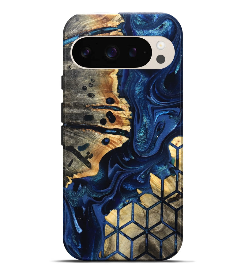 Pixel 9 Pro XL Wood Live Edge Phone Case - Almon (Pattern, 823504)
