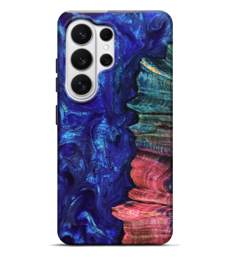 Galaxy S26 Ultra Wood Live Edge Phone Case - Jamir (Purple, 823509)