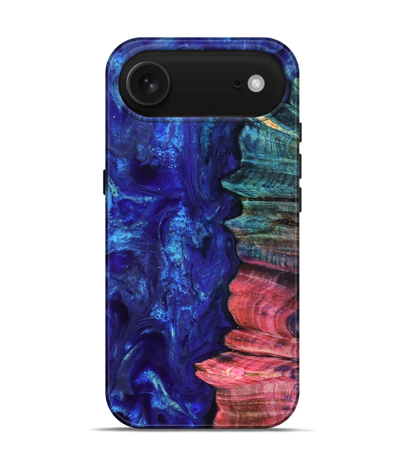 iPhone 17 Air Wood Live Edge Phone Case - Jamir (Purple, 823509)