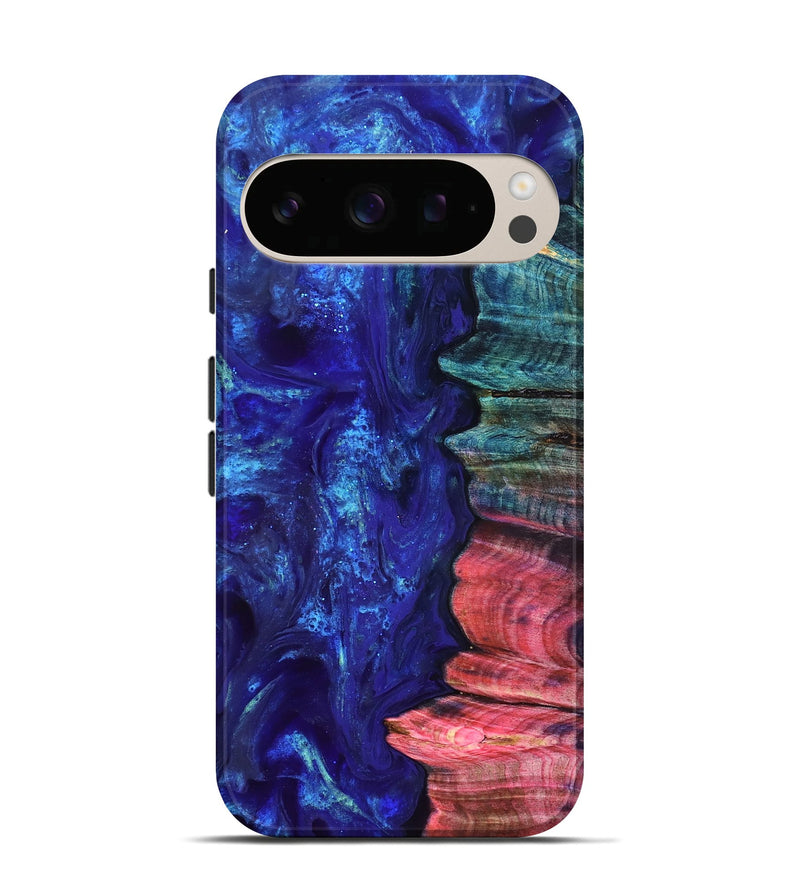 Pixel 10 Pro Wood Live Edge Phone Case - Jamir (Purple, 823509)