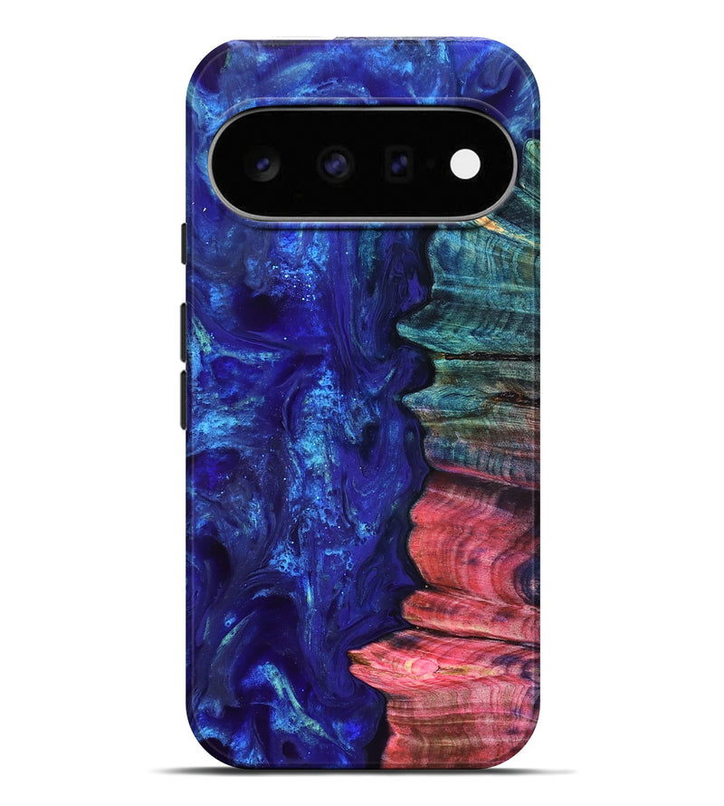 Pixel 11 Pro XL Wood Live Edge Phone Case - Jamir (Purple, 823509)