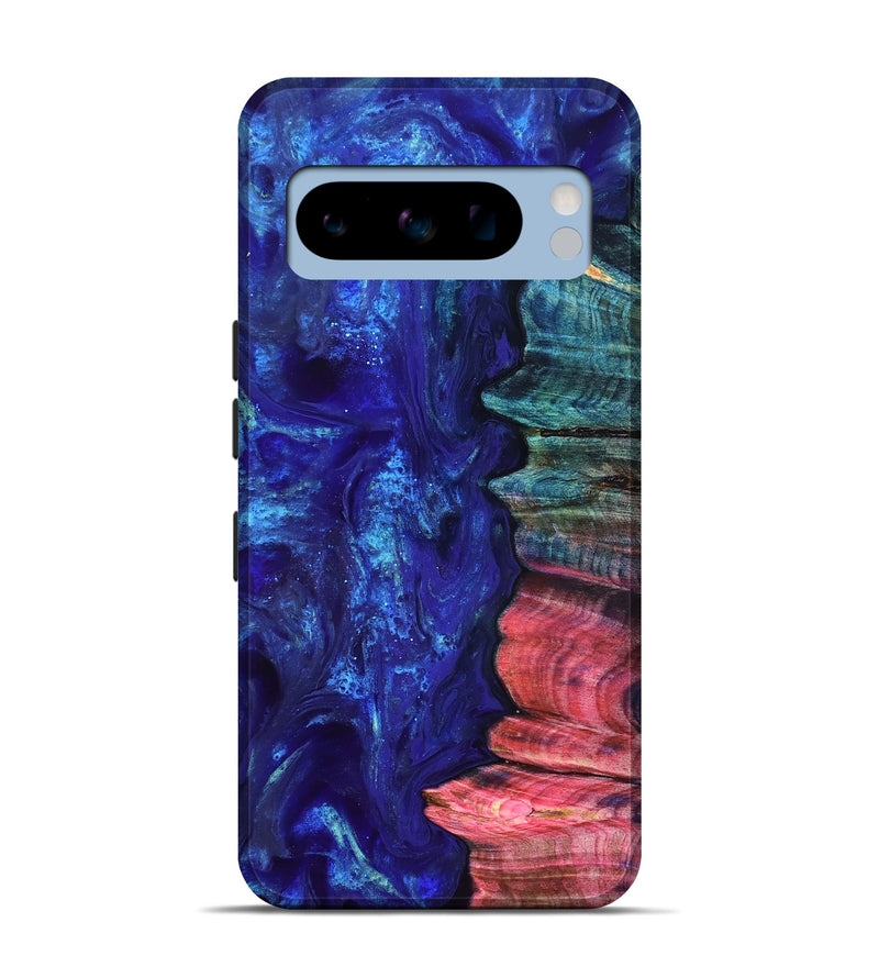 Pixel 8 Pro Wood Live Edge Phone Case - Jamir (Purple, 823509)