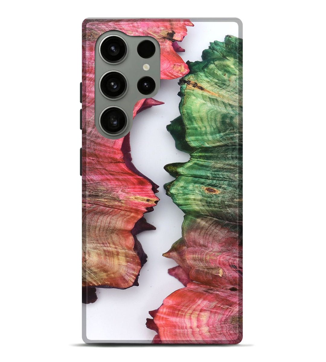 Galaxy S24 Ultra Wood Live Edge Phone Case - Dakari (Clear, 823513)