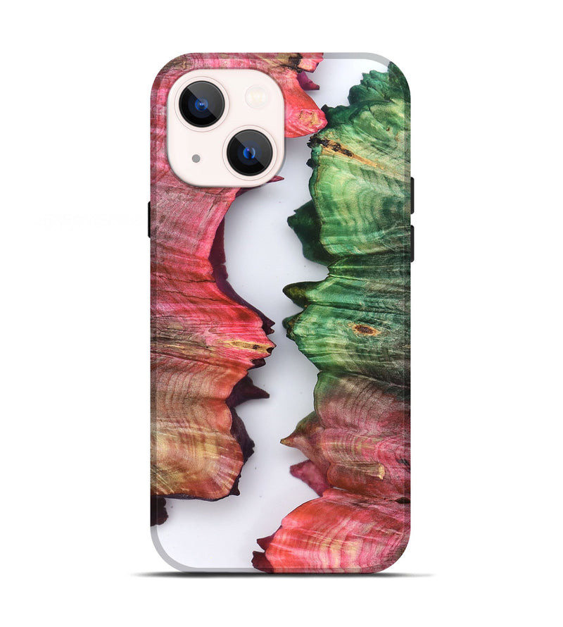 iPhone 13 Wood Live Edge Phone Case - Dakari (Clear, 823513)