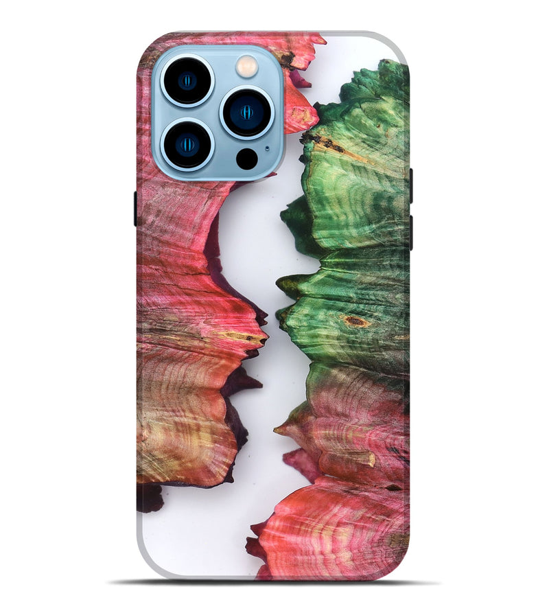 iPhone 14 Pro Max Wood Live Edge Phone Case - Dakari (Clear, 823513)