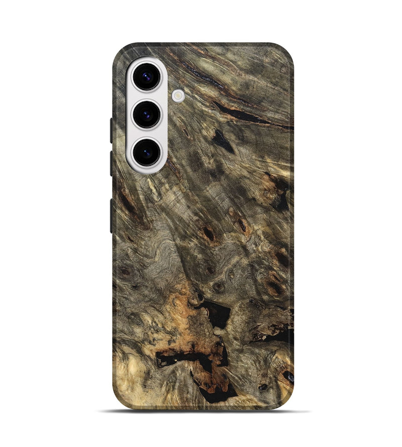 Galaxy S25 Wood Live Edge Phone Case - Mara (Solid Wood, 823515)