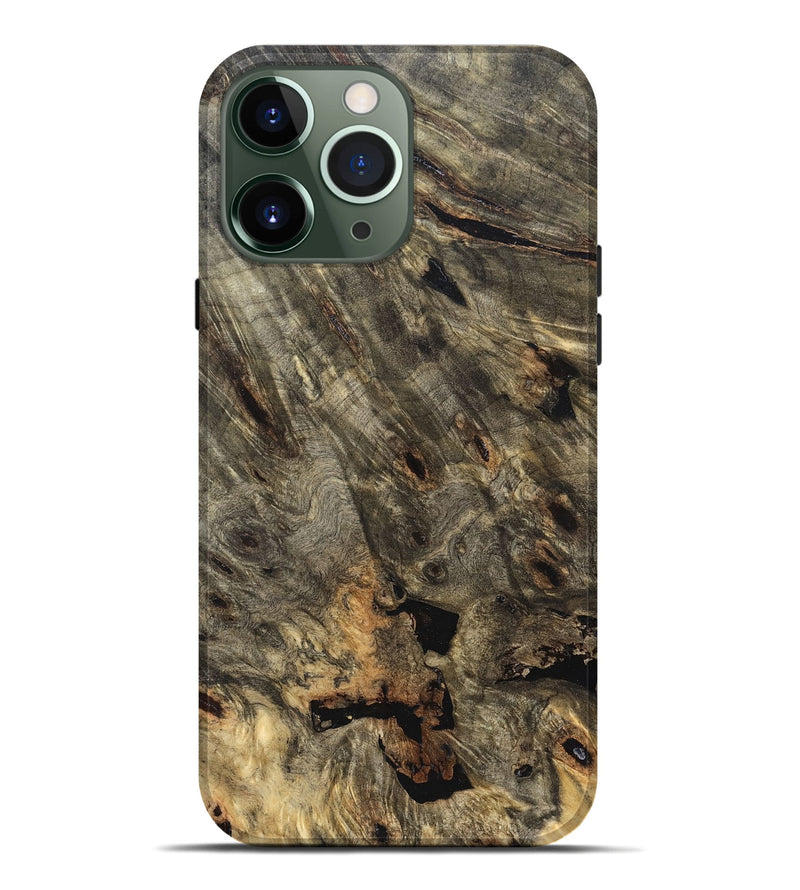 iPhone 13 Pro Max Wood Live Edge Phone Case - Mara (Solid Wood, 823515)