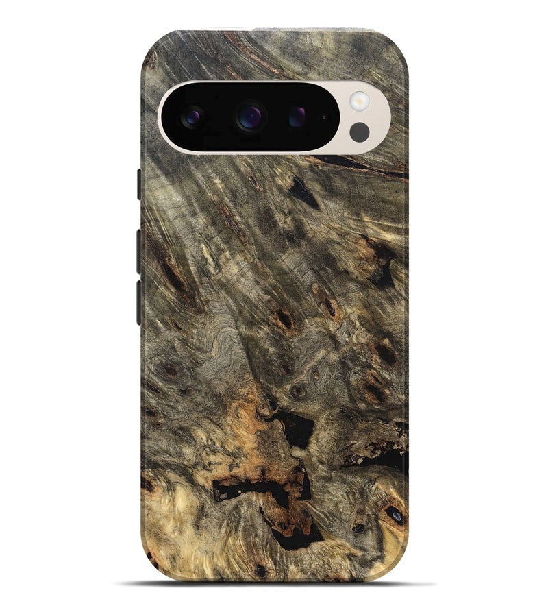 Pixel 10 Pro XL Wood Live Edge Phone Case - Mara (Solid Wood, 823515)