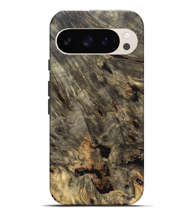 Pixel 9 Pro XL Wood Live Edge Phone Case - Mara (Solid Wood, 823515)