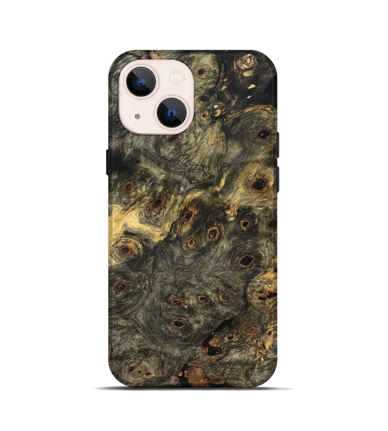 iPhone 13 mini Wood Live Edge Phone Case - Besse (Solid Wood, 823516)
