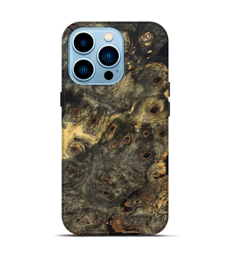 iPhone 14 Pro Wood Live Edge Phone Case - Besse (Solid Wood, 823516)