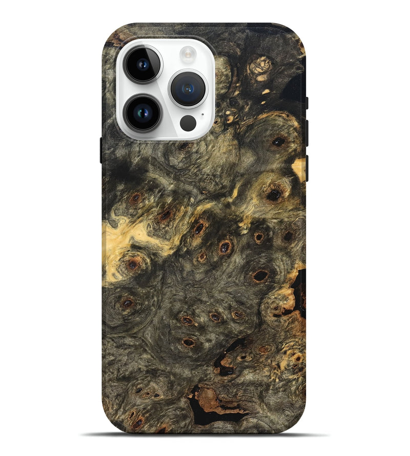 iPhone 15 Pro Max Wood Live Edge Phone Case - Besse (Solid Wood, 823516)