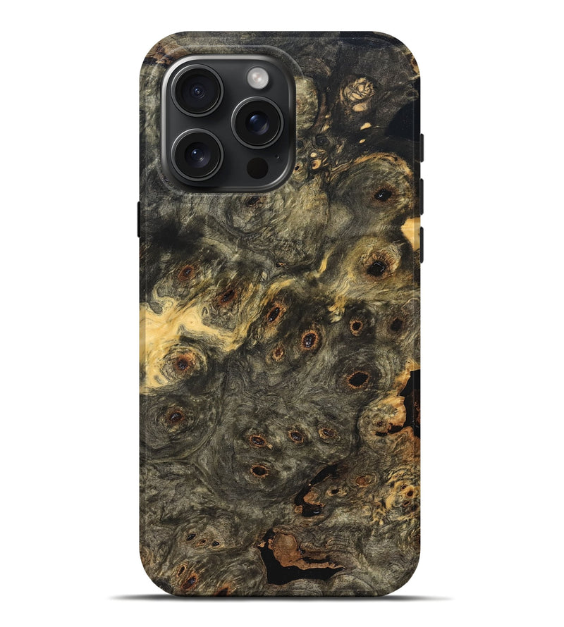 iPhone 16 Pro Max Wood Live Edge Phone Case - Besse (Solid Wood, 823516)