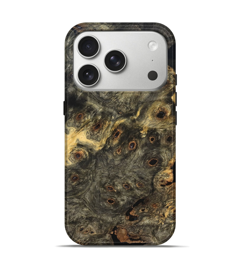 iPhone 17 Pro Wood Live Edge Phone Case - Besse (Solid Wood, 823516)